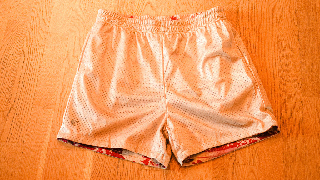 Red Forest Mesh Short